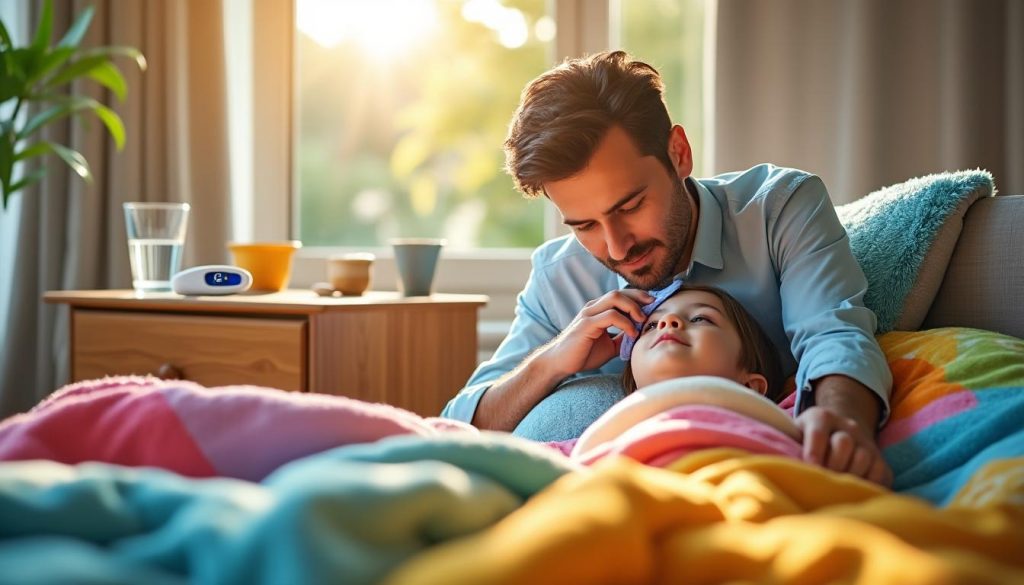 découvrez des méthodes efficaces et sûres pour faire baisser rapidement la fièvre chez un enfant, tout en assurant son confort et sa sécurité.