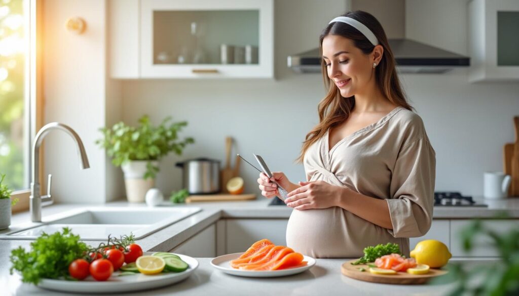 découvrez les risques liés à la consommation de saumon fumé pendant la grossesse et les précautions à prendre pour protéger la santé de votre bébé.